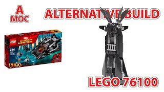 LEGO 76100 Tower of ORTHANC mini scale Lord of the Rings alternative build A MOC [upl. by Bowyer]