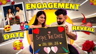 ENGAGEMENT amp WEDDING DATE REVEAL💍❤️ Shaadi Ki Taiyaari Shuru😍 wedding engagement marriage vlog [upl. by Huda]