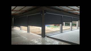 Advance roller door with safety sensor [upl. by Jim]