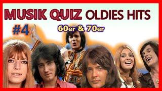 ♫♪Musikquiz 4 Errate die Deutschen Oldies Beliebte Hits der 60er amp 70er ♫♪ [upl. by Oiromed]