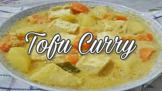 Filipino Style Tofu amp Vegetable Curry  Food Bae [upl. by Anec656]