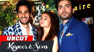 Kapoor amp Sons Movie  Alia Bhatt Siddharth Malhotra  Trailer Launch amp Press Conference [upl. by Anikal]