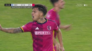 🔥😳 GOLAZO DE POMPEU  Sporting Kansas City 21 St Louis City  Ronda 2 de 3  MLS Playoffs [upl. by Nilats]