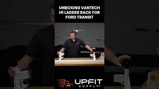 Unboxing Vantech H1 Ladder Rack  Ford Transit Cargo Van [upl. by Mauceri]