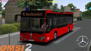 Omsi 2  Rheinhausen  Line 15  Mercedes Benz Citaro C2 [upl. by Yzdnil630]