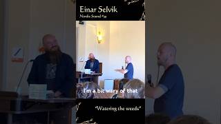 Einar Selvik on Activism wardruna einarselvik [upl. by Lammaj]