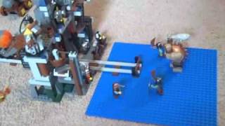 lego castle dwarves mine review [upl. by Naillimxam]