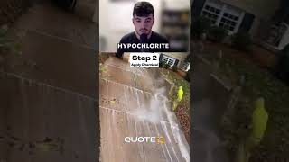 Driveway Cleaning In 3 Steps quoteiq pricingstrategy customerfocus businessgrowth [upl. by Venable]