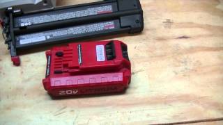 Porter cable 20V 18ga brad nailer review PCC790 [upl. by Bronson]