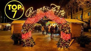 Top 7 CHRISTMAS MARKETS of Switzerland [upl. by Olzsal]