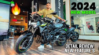 2024 Kawasaki Z900 BS7 New Model Detail Review 💥 सबसे सस्ती Inline 4 Cylinder Superbike [upl. by Nuhsar]