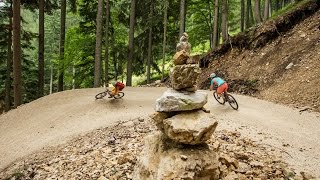 Petzen Flow Country Trail  Video des längsten FlowTrails [upl. by Oiramad]