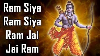 Ram Siya Ram Siya Ram Jai Jai Ram  Shri Ram Bhajan  Devotional Song [upl. by Aicxela60]