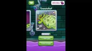 Wheres My Water Cranky Level 4 Overstuffed 3 Ducks Walkthrough [upl. by Tiffa]