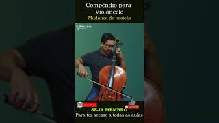 SHORT Violoncelo  Mudança de Posição com Mibemol Maior 3 bemóis [upl. by Niobe]