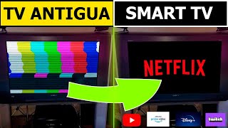 📺 Cómo CONVERTIR CUALQUIER TELEVISIÓN en SMART TV  Guía Fácil y Completa [upl. by Otreblasiul855]