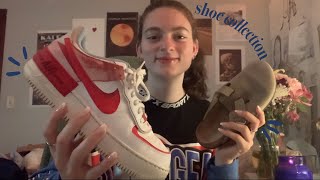 ASMR Shoe Collection 👟 tapping scratching over explaining [upl. by Analaj]