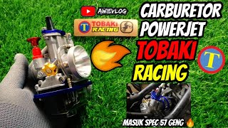 Carburetor Tobaki Powerjet 🔥LC135 Spec 57mm [upl. by Genny]