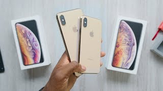 Gold iPhone Xs Max Unboxing [upl. by Anitnauq]