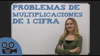 Problemas de multiplicaciones de una cifra [upl. by Sherri]