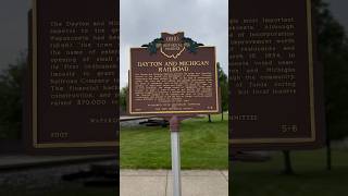 Dayton and Michigan RailroadWapakonetaOhio [upl. by Arrol]