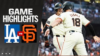 Dodgers vs Giants Game Highlights 51524  MLB Highlights [upl. by Llecrep912]