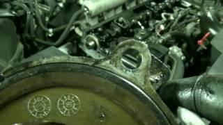 D5252T timing belt change part 4b Main timing belt removal Volvo 850 S70 V70 S80 TDI 25D [upl. by Jary]