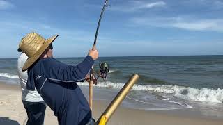 St George Island Florida  Shark and Pompano Fishing [upl. by Harlan]