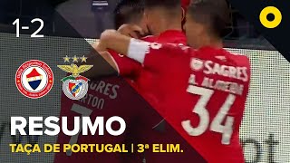 Resumo CD Trofense 12 Benfica  Taça de Portugal  SPORT TV [upl. by Assenov447]