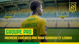 Premiers contrats pro pour Guirassy et Leroux [upl. by Sadirah]