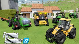 HOW TO MAKE SILAGE IN FS22  FARMING SIMULATOR 22  FS22 GAMEPLAY [upl. by Goodhen]