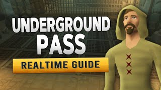 RS3 Underground Pass – Realtime Quest Guide [upl. by Castra]