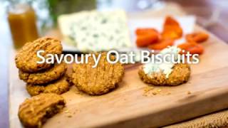 Simple amp Delicious Savoury Oat Biscuits Recipe [upl. by Fishbein923]