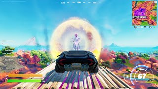 What Happens if You Enter THE CUBE QUEEN by Car in Fortnite  Fortnite Season 8 Fortnitemares 2021 [upl. by Blasius]