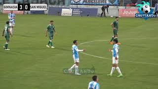 PrimeraNacional  GyEJujuy 3  SanMiguel 0  Fecha 15  ZonaA [upl. by Atinet]