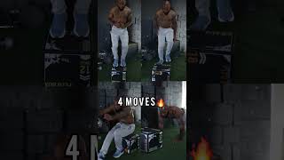 4 MOVES 🔥  LETS GET IT funfitfamily fyp fitnessmotivation [upl. by Peugia]