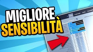 MIGLIORE SENSIBILITÀ PER PS4 amp XBOX su FORTNITE Los Amigos [upl. by Adnilre]