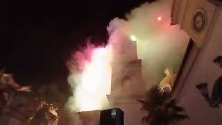 Incendio del Campanile di Calvizzano San Giacomo festeggiamenti 2024 Video di Marco saliceti [upl. by Server22]