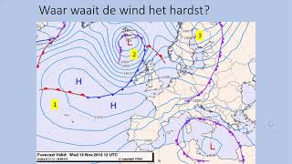 Isobaren en weerkaart [upl. by Akiemat]