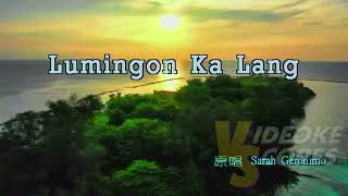 Sarah Geronimo  Lumingon Ka Lang KaraokeLyricsInstrumental [upl. by Cummings549]