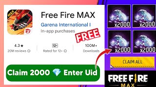 Free Fire Max Diamond Trick 2024  How To Get Free Diamonds In Free Fire Max  Free Diamonds [upl. by Yraillih]