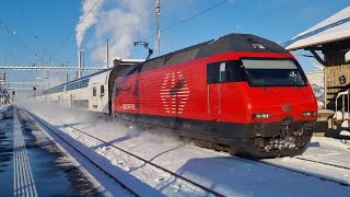 SBB IC2000 Pendel durchfahrt in Sulgen [upl. by Troc699]