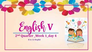 English 5 2nd Quarter Week 1day 4three paragraph composition [upl. by Troxell658]