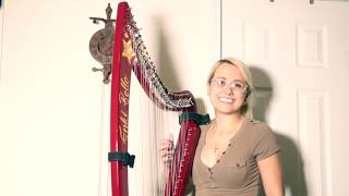 Just The Way You Are  Bruno Mars by Kiki Bello Electric Harp  Arpa Eléctrica [upl. by Norag]