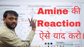 Part1 Amines with Tricks Class 12th Boards  Nitrogen Containing Compounds  Organic Chemistry [upl. by Nanis843]