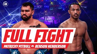 Full Fight  Patricky Pitbull vs Benson Henderson  Bellator 183 [upl. by Beetner]