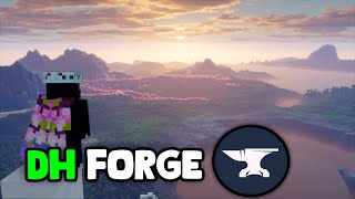 How to install Distant Horizons for FORGE Minecraft 1201 [upl. by Yelich]