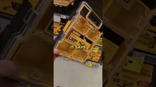 This is an Odd DeWalt Toolbox shorts [upl. by Welbie422]