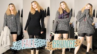 Fall Grunge Inspired Outfits [upl. by Ocsic427]