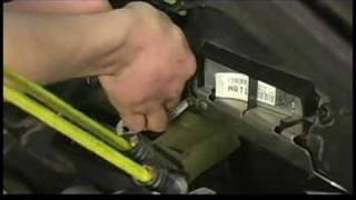 Ford Explorer amp Mercury Mountaineer Removing amp Replacing Heater Core  Ford Explorer amp Mercury Mountaineer Remounting Power Train Controls amp Ground Straps [upl. by Cosimo]